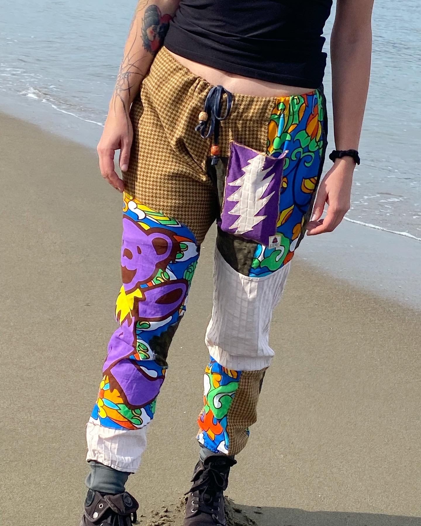 Grateful Dead bear pants