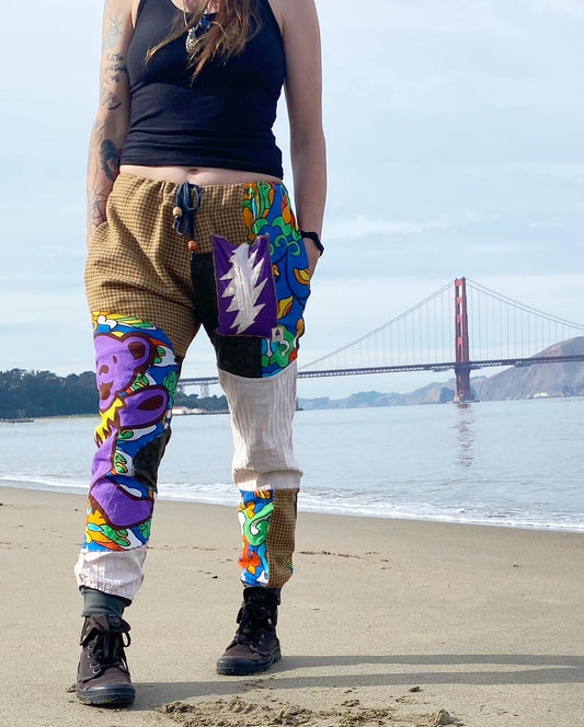 Grateful Dead bear pants