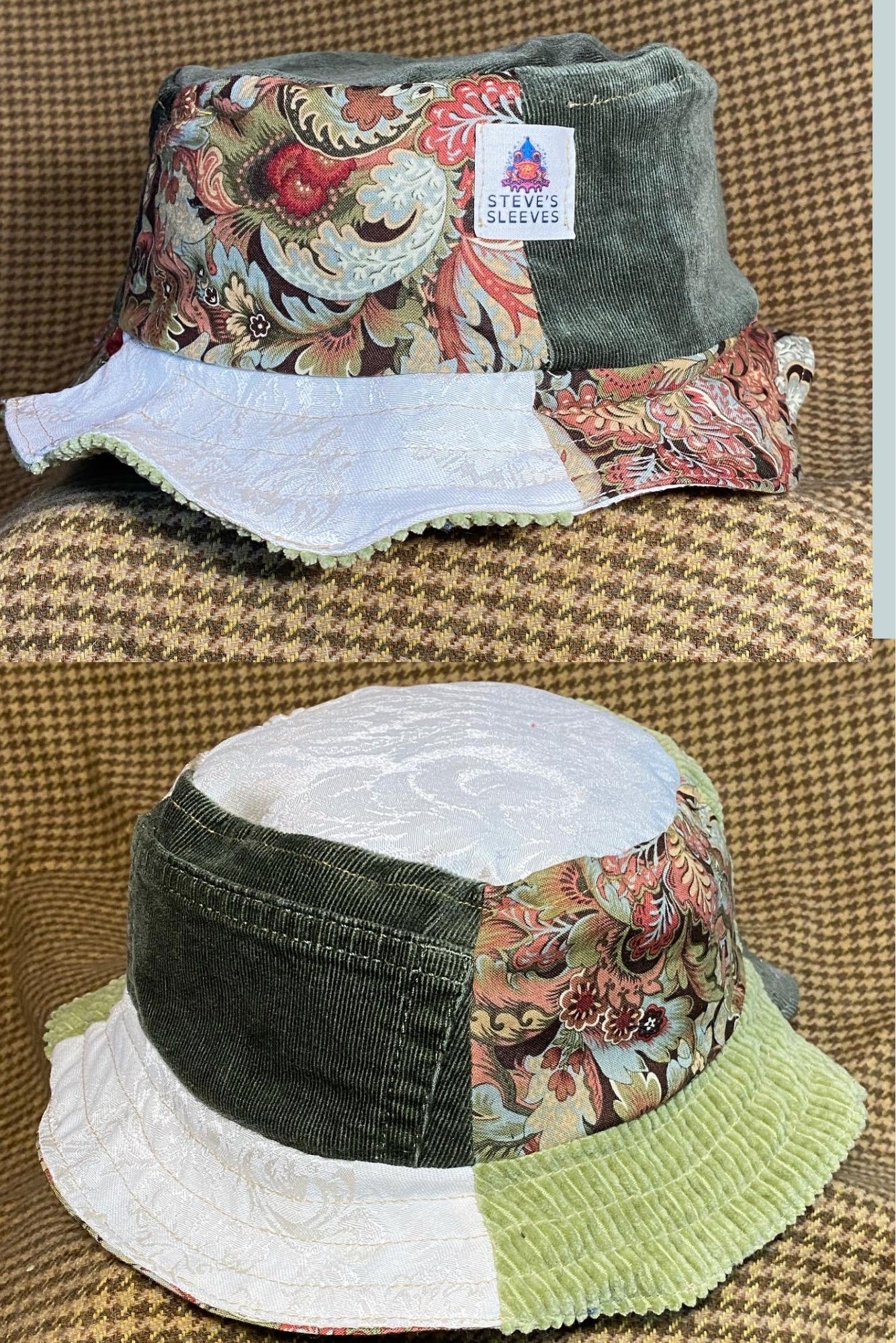 Reversible bucket hat